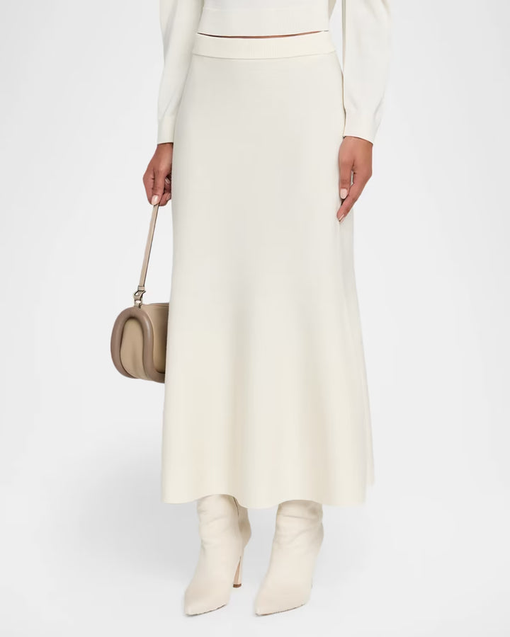 Kasey Midi Skirt - Ivory