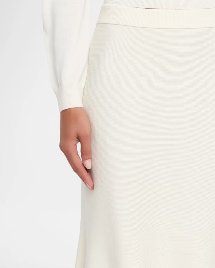 Kasey Midi Skirt - Ivory