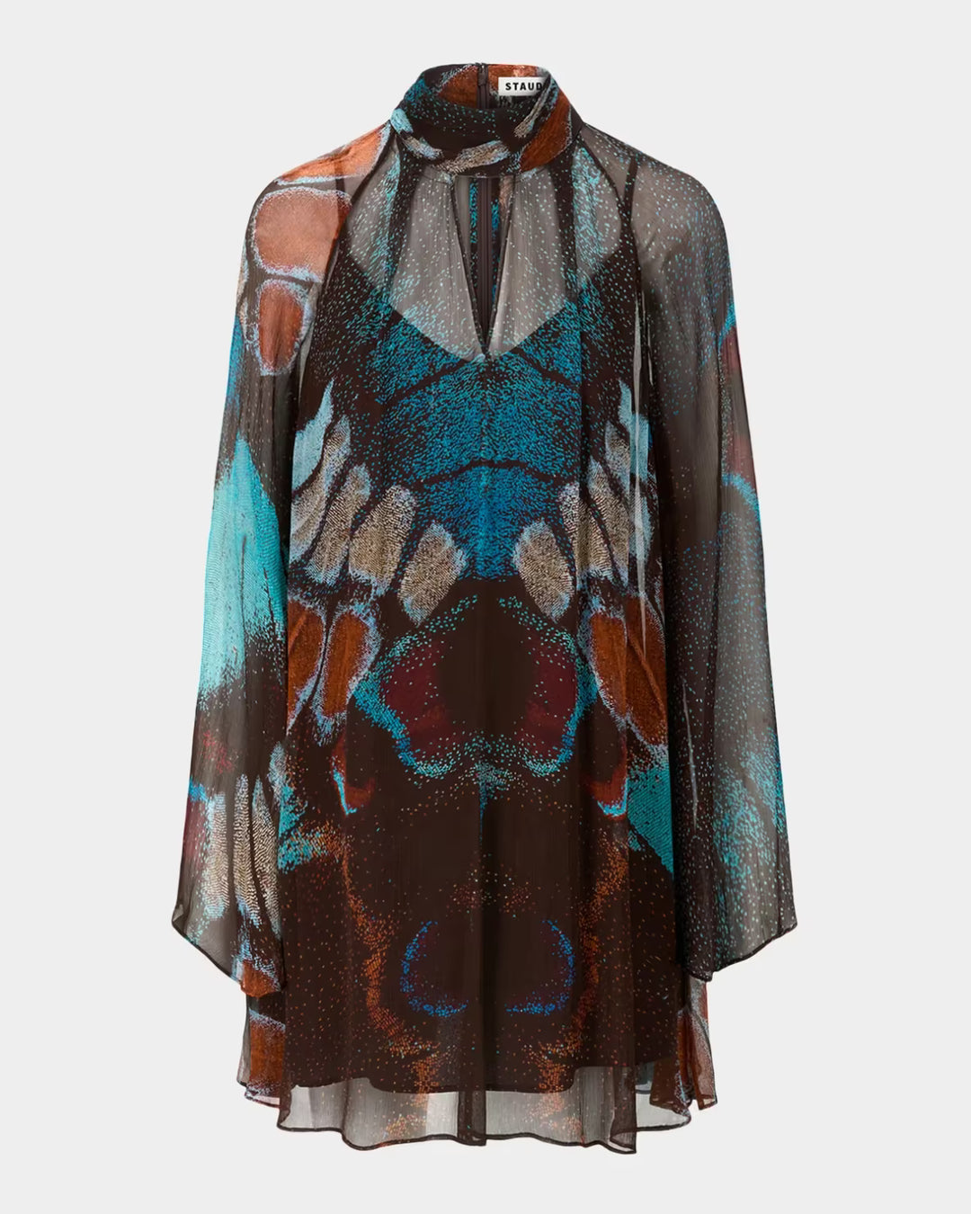 Ester Mini Dress - Blue Multi