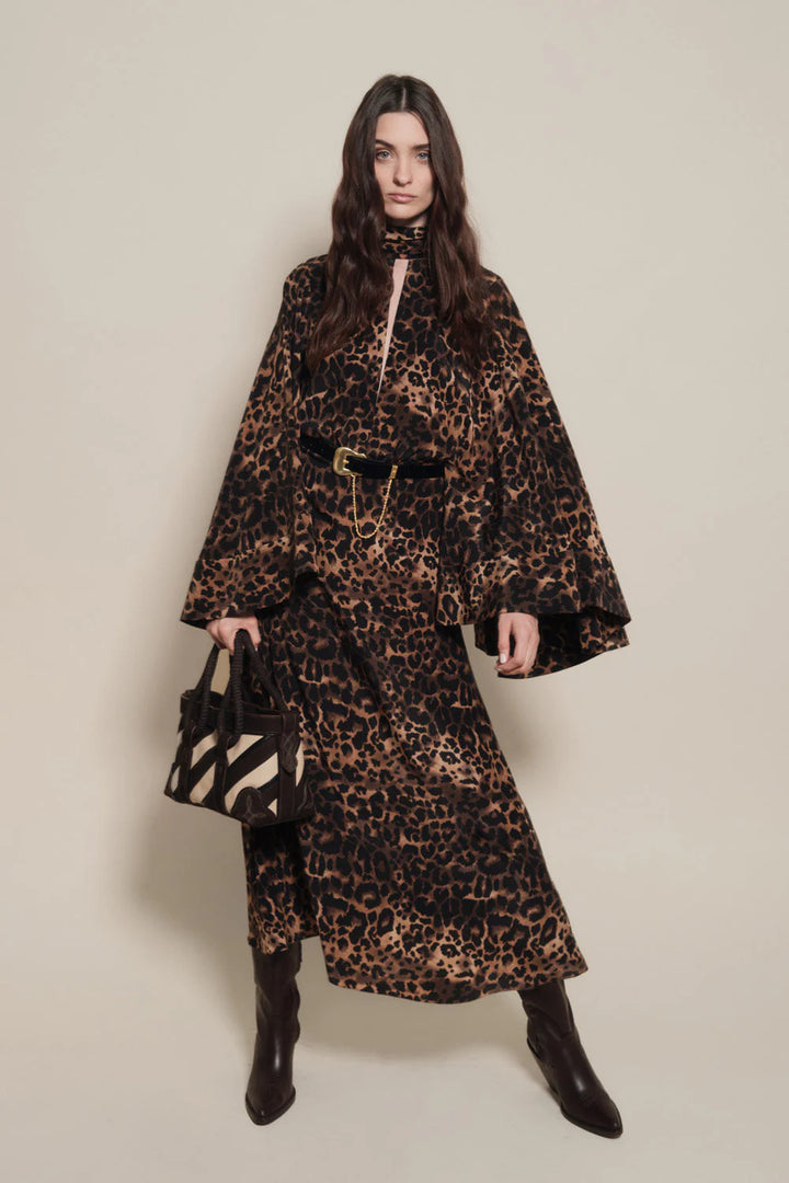 Post Treasured Dress - Leopard