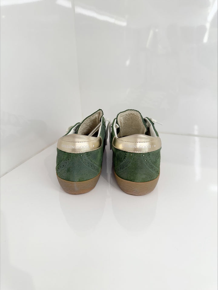 SUPERSTAR with SPUR - Olive Green/White