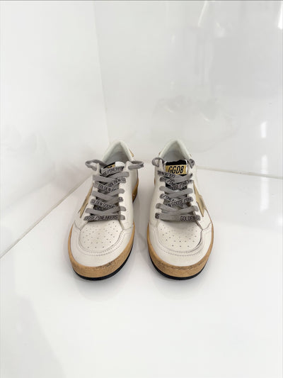 Ballstar Sneaker - White/Gold