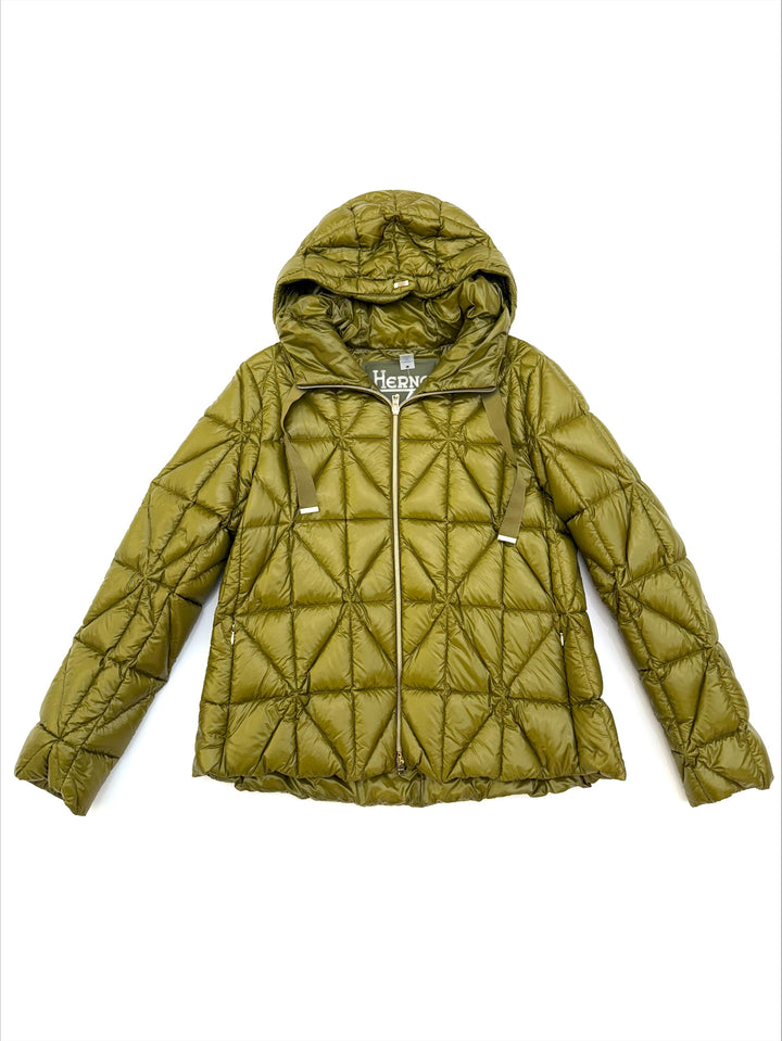Hooded Jacket - Olive