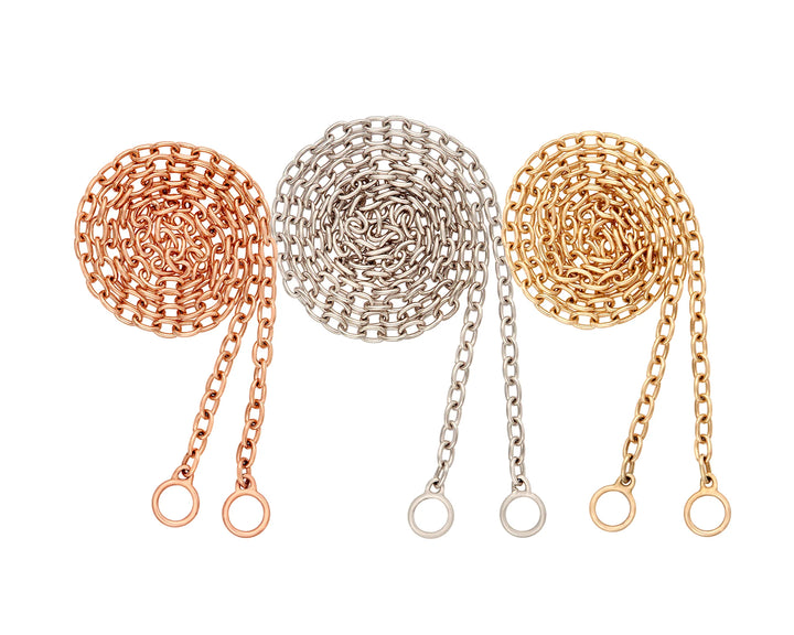 PULLEY CHAIN 16" - 14K Yellow Gold