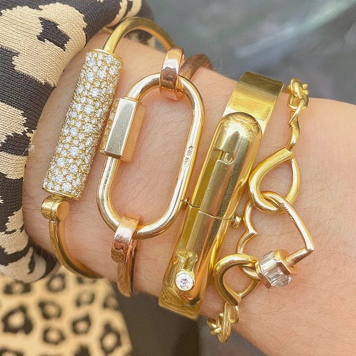 Regular Lock - 14K Yellow Gold