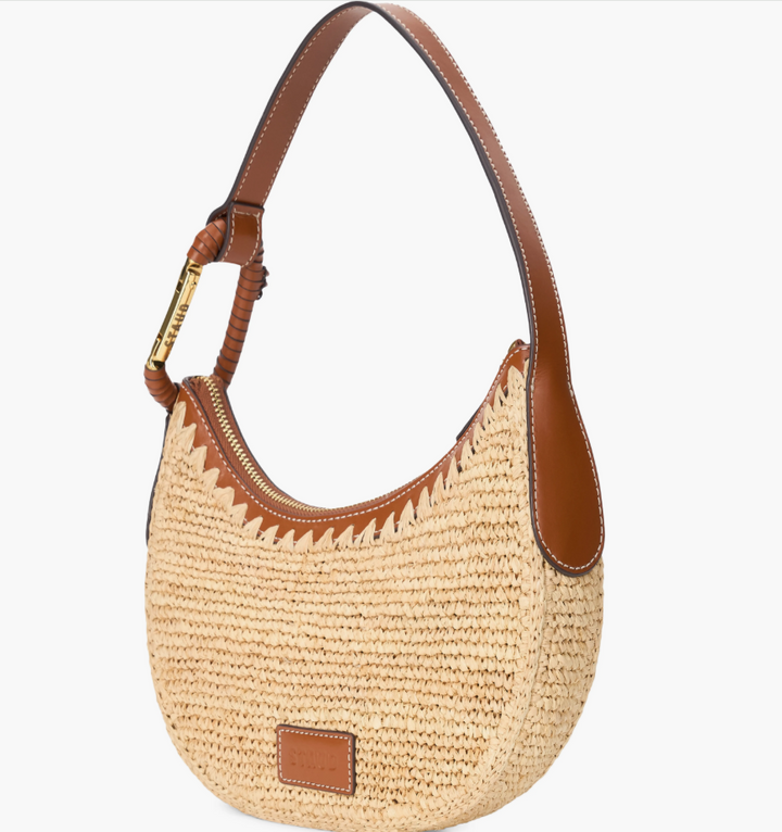 Alden Raffia Shoulder Bag - Raffia