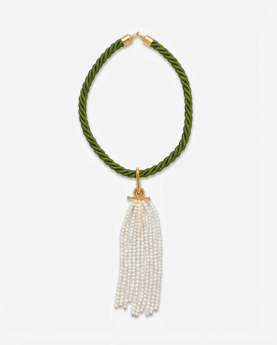 Audrey Necklace - Green