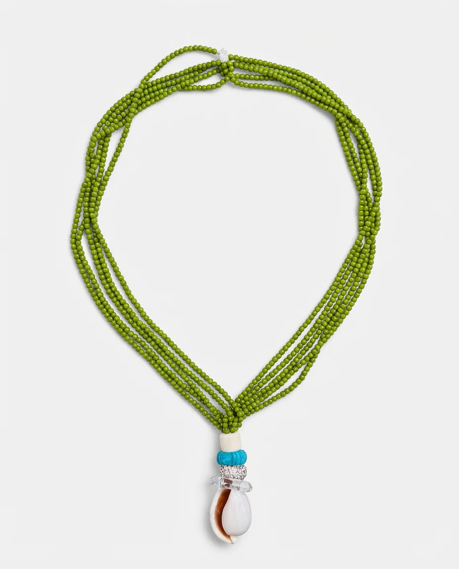 Cleo Necklace - Green