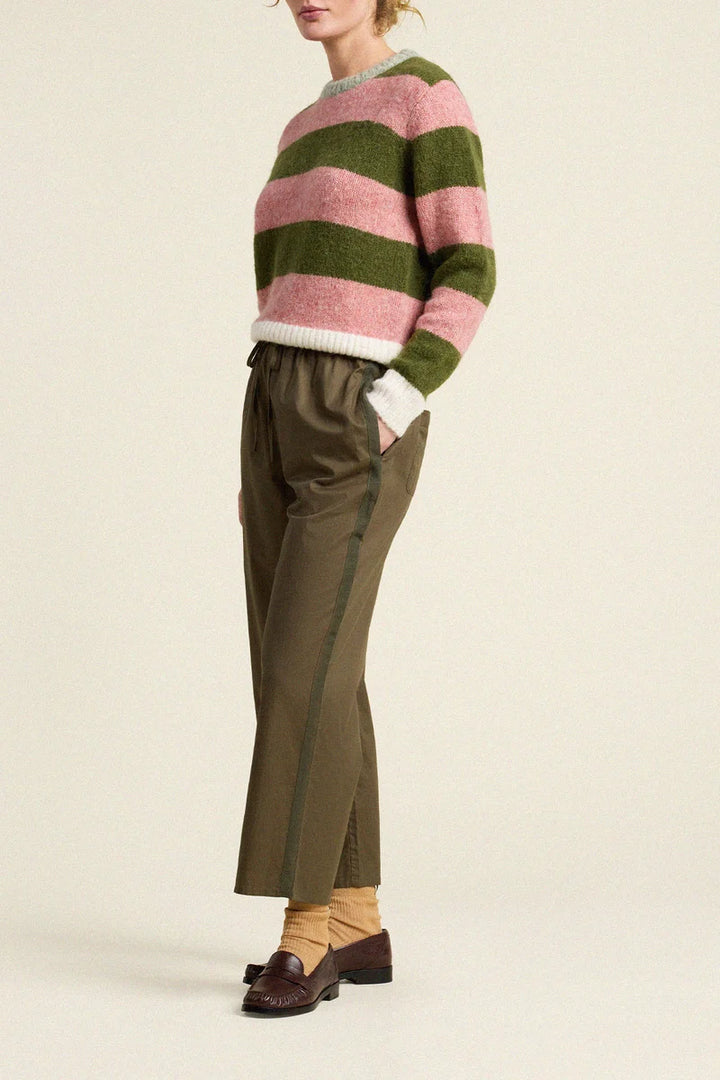 Cleo Sweater - Pink Stripe