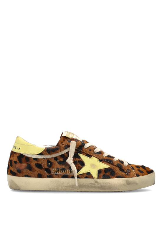 Super-Star Sneaker – Leopard Haircalf & Butter Yellow