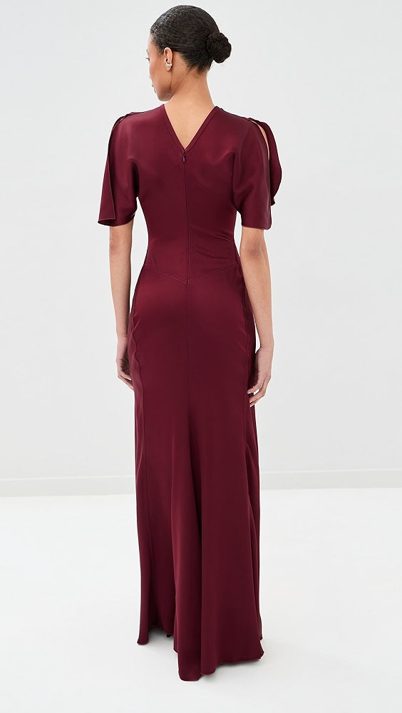 Isabella Gown - Garnet