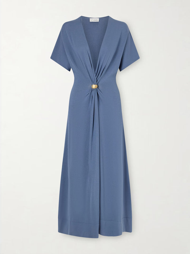 Rena Dress - Medium Blue