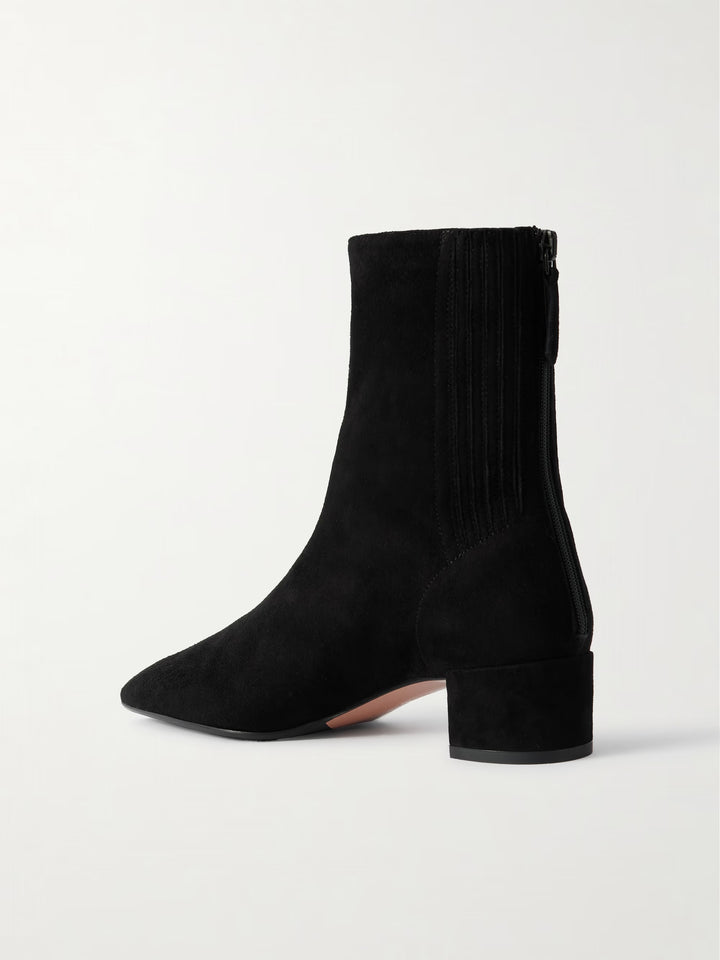 Saint Honoré 35 suede ankle boots - Black