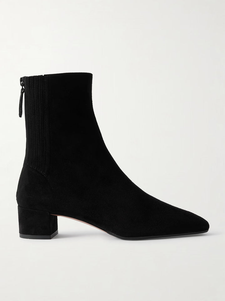 Saint Honoré 35 suede ankle boots - Black
