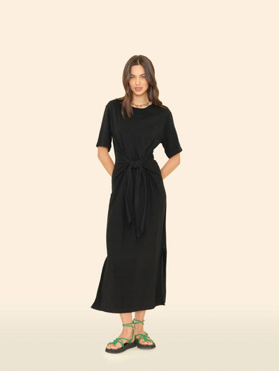 TIANNA DRESS - Jet Black