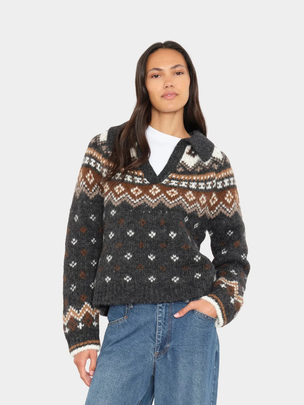Whistler Sweater - Black Multi