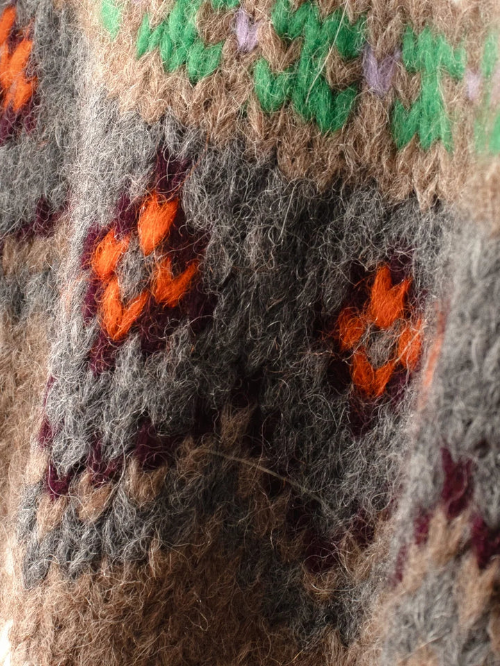Timberline Vail Cardigan - Brown Multi