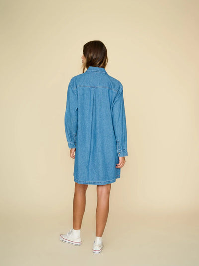 Keegan Denim Dress - Nightingale