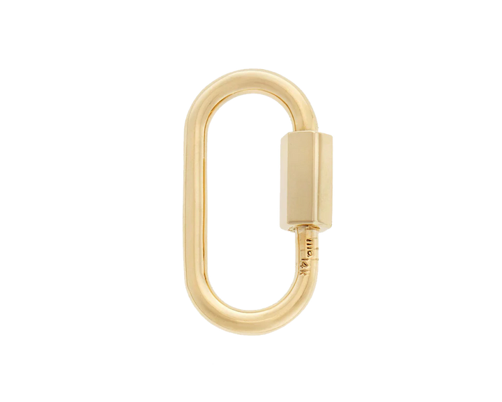 Medium Lock - 14K Yellow Gold
