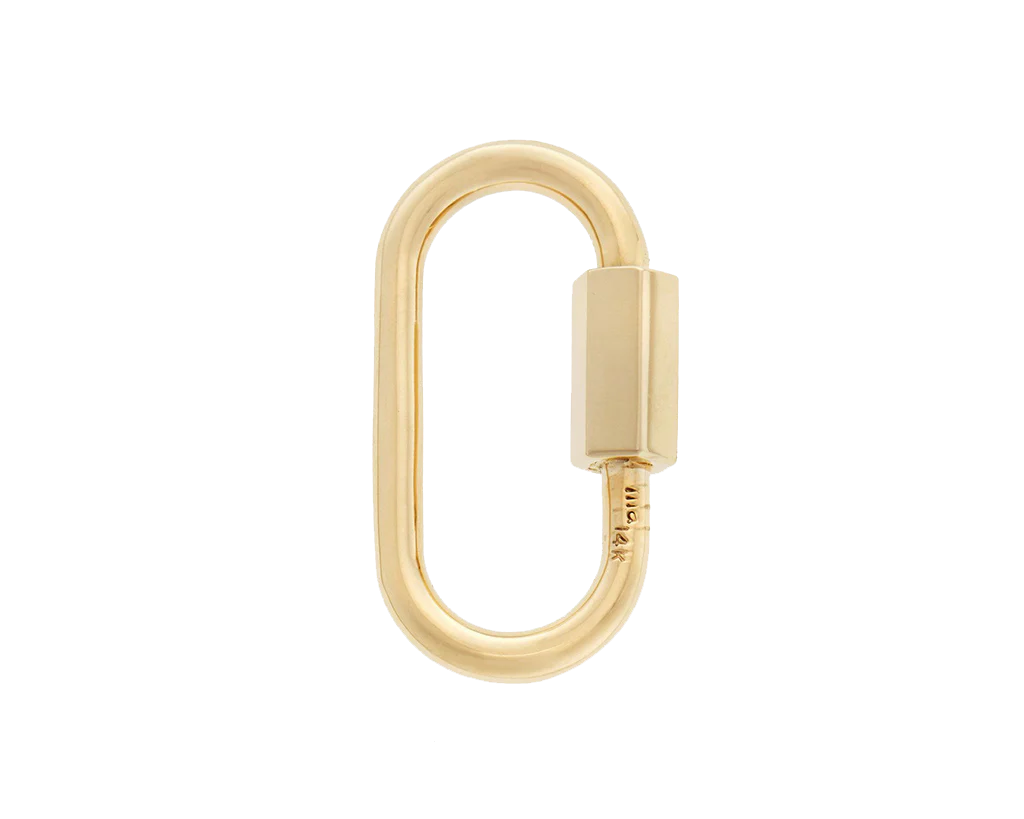 Medium Lock - 14K Yellow Gold