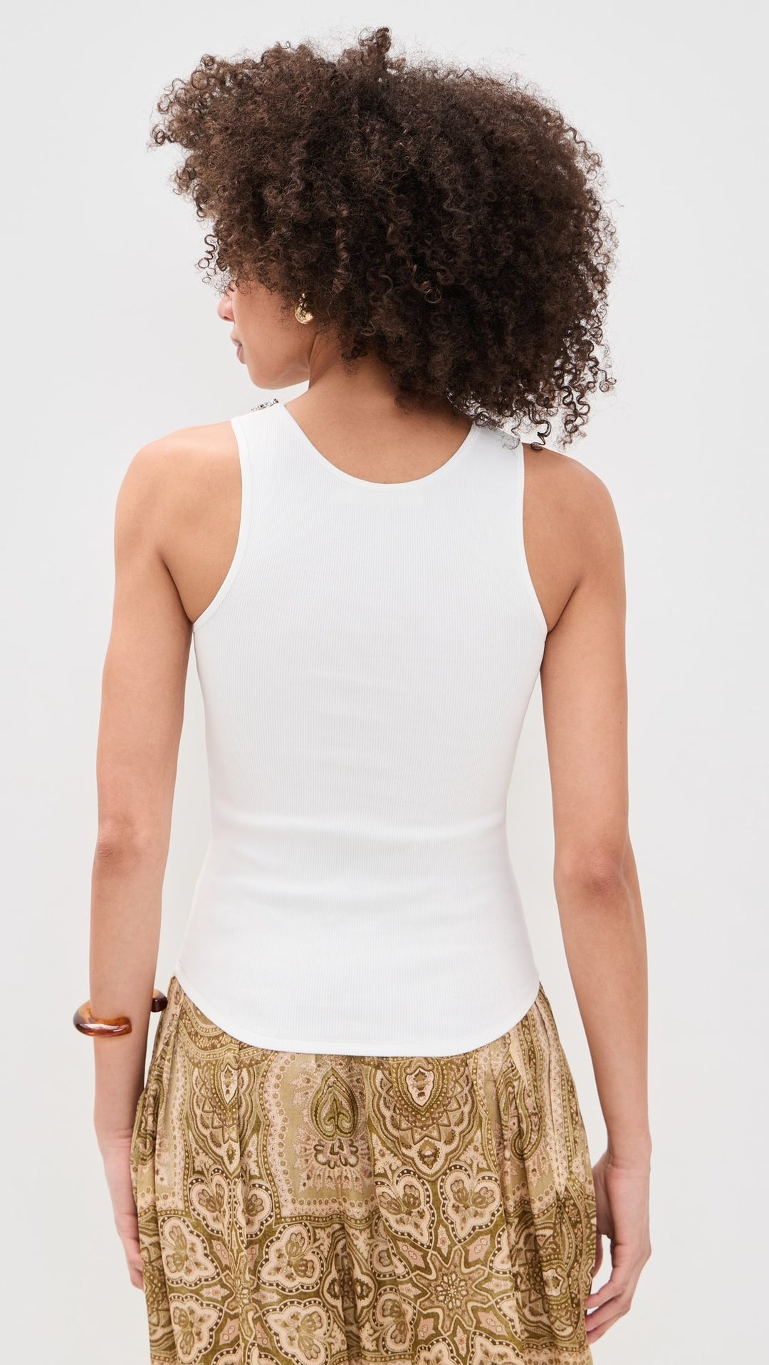 Embellished Tank - Ivory