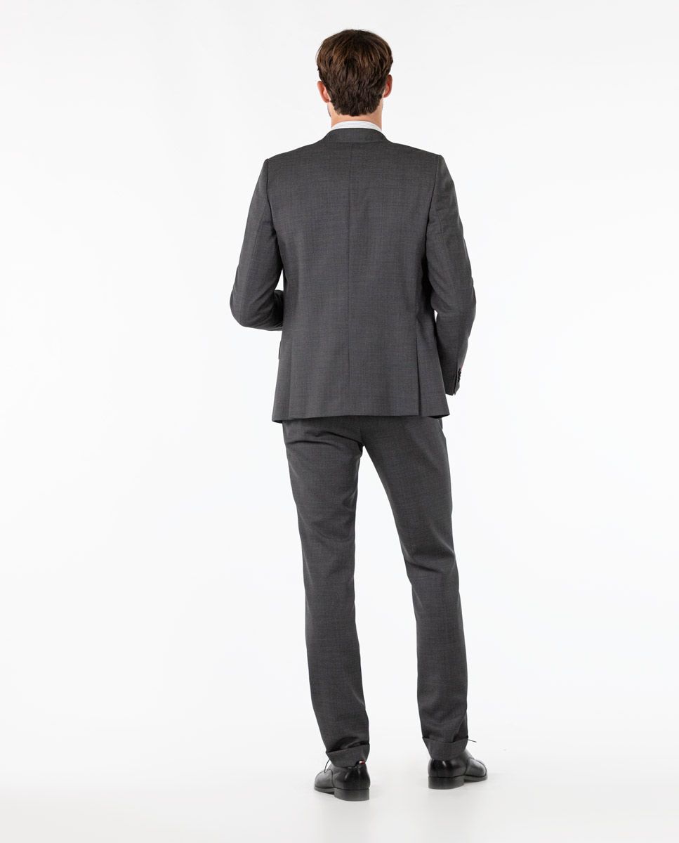 BIRDS EYE BLAZER SUIT separate - grey