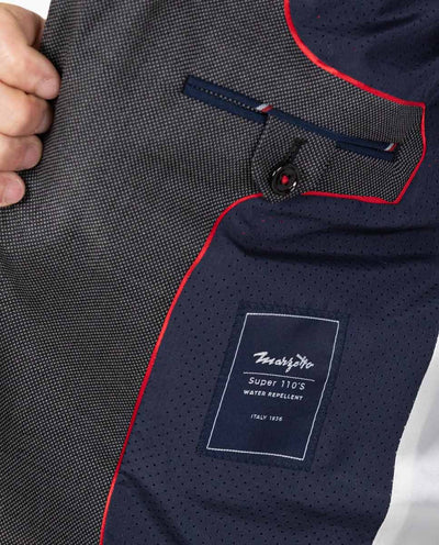 BIRDS EYE BLAZER SUIT separate - grey