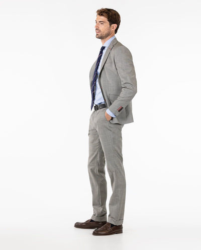 Prince of Wales Blazer Suit Separate - Grey