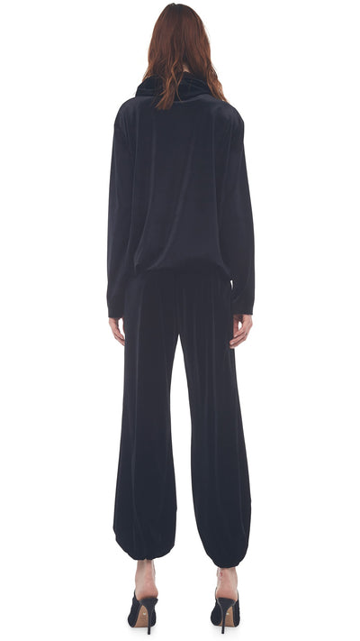 Boyfriend Hooded Sweatshirt - Black