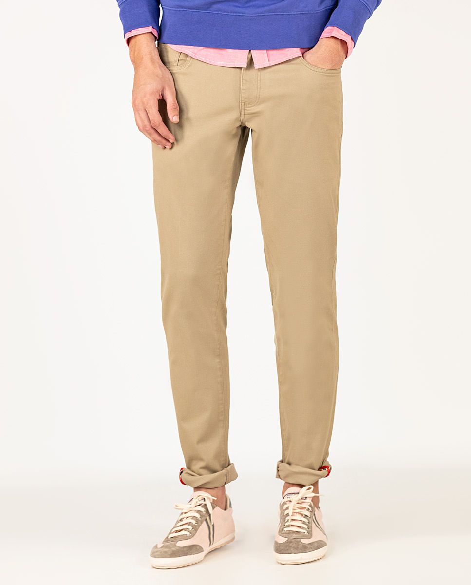 5-Pocket Trousers - Beige