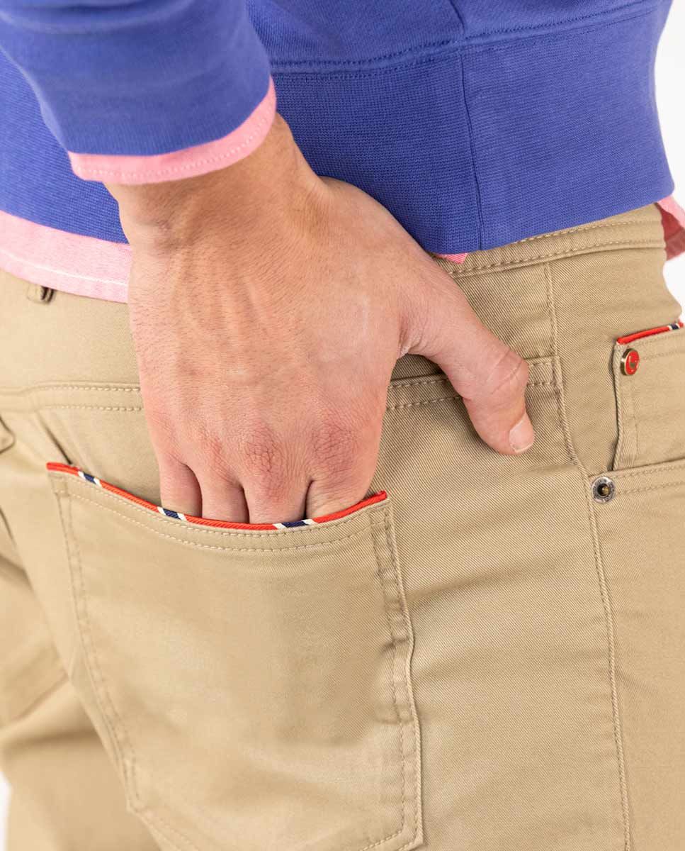 5-Pocket Trousers - Beige