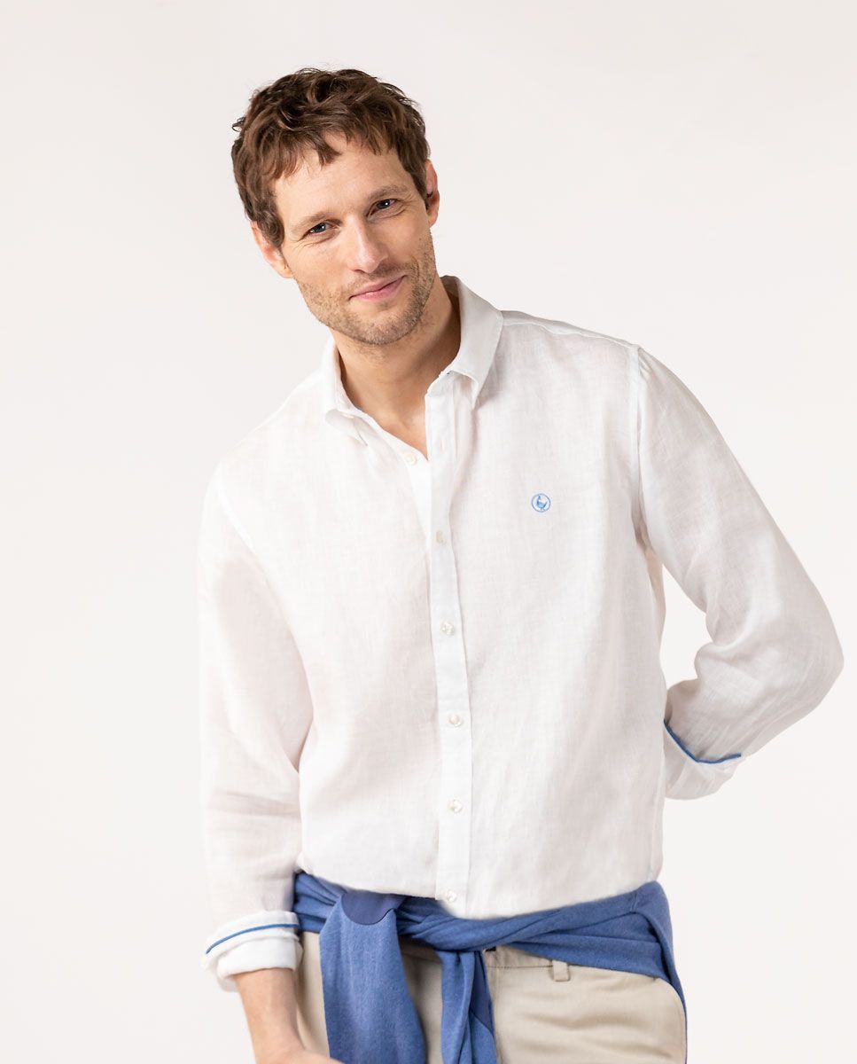 Linen Shirt - White