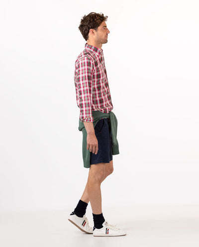 Tartan Shirt - Pink/Pistachio