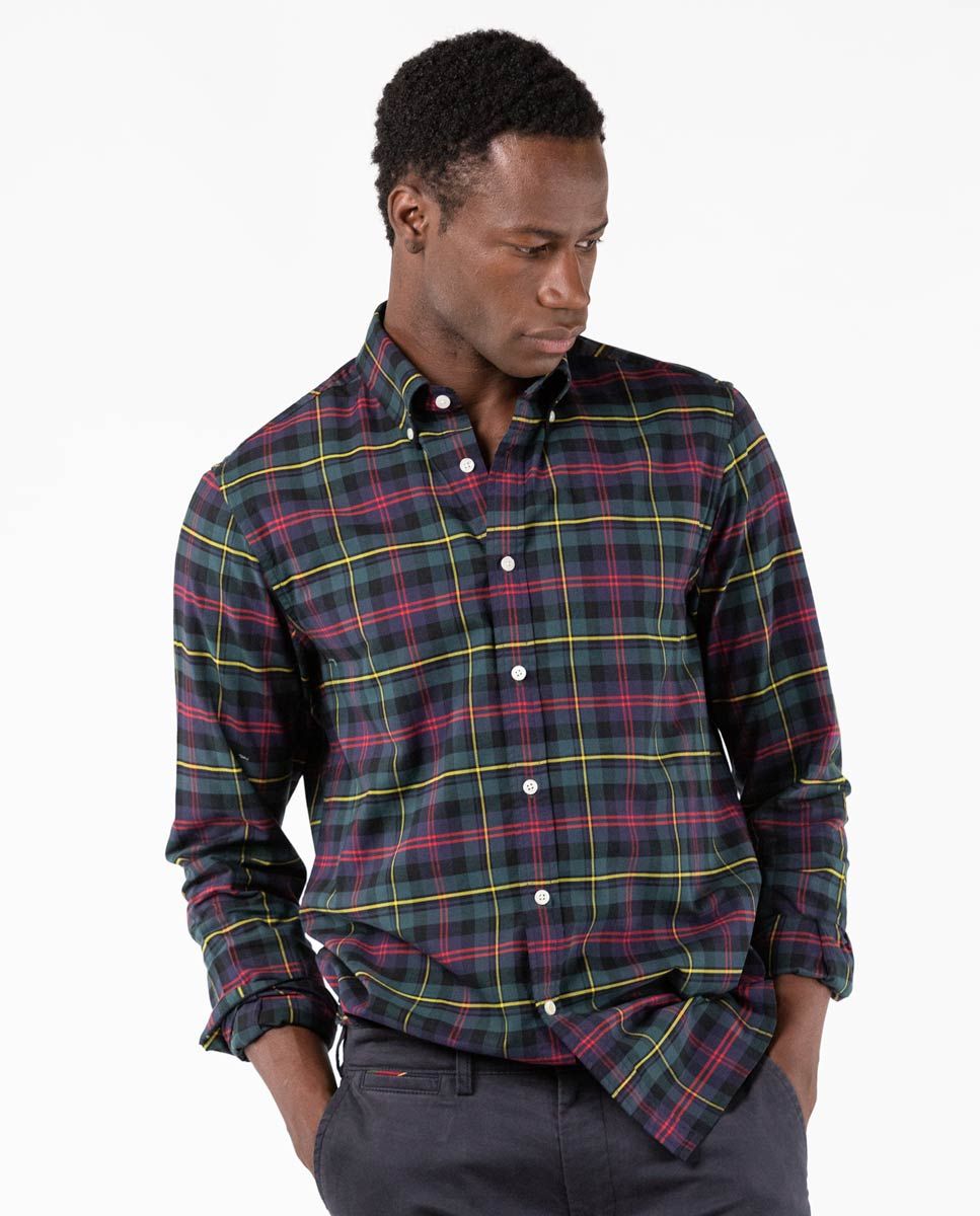 TARTAN SHIRT - green