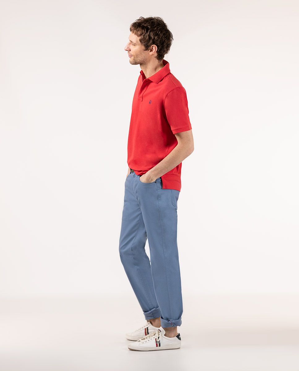 Plaid Polo - Red