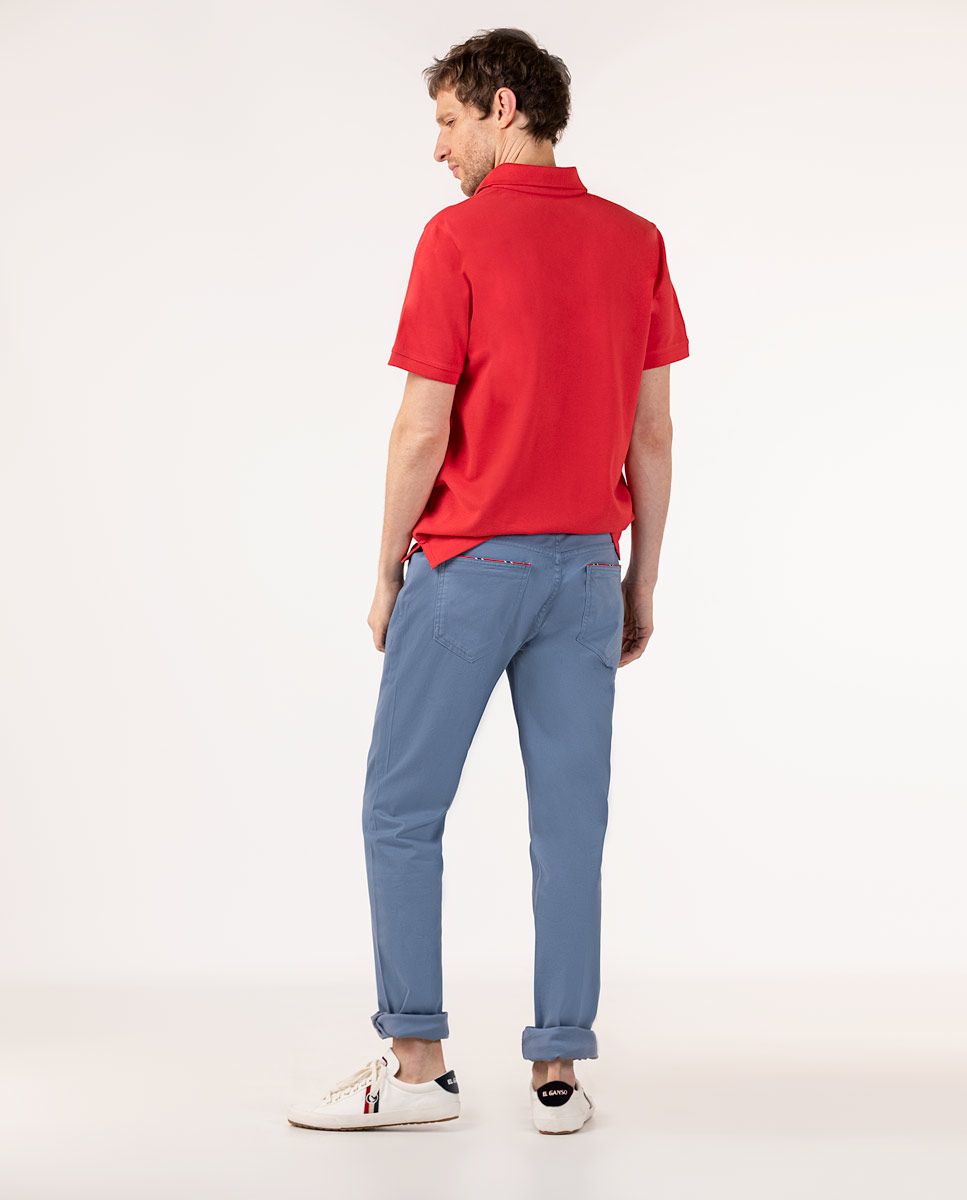 Plaid Polo - Red