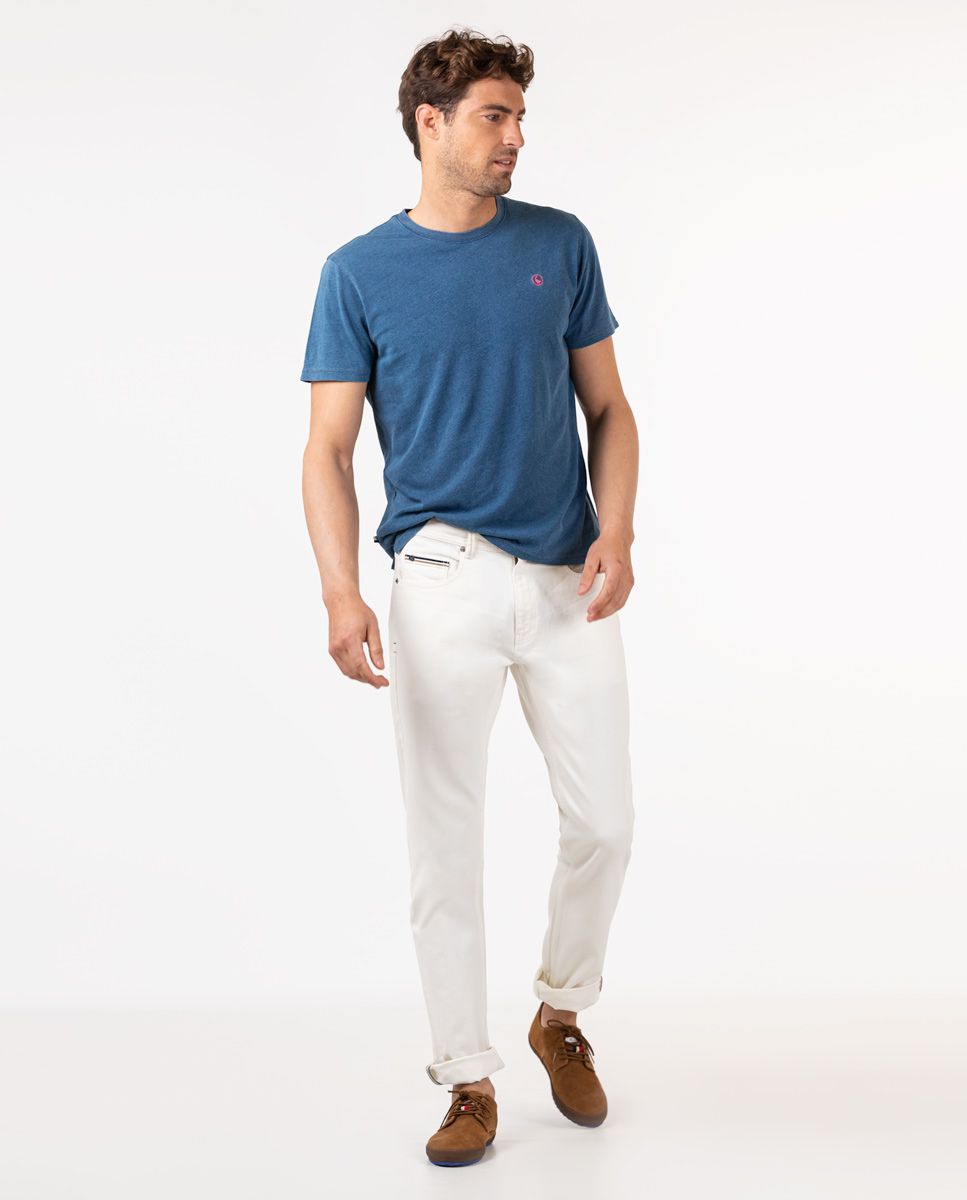 Plain T-shirt - Blue