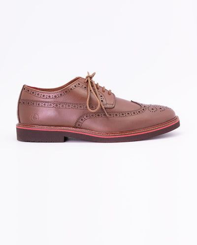 WINGTIP SHOE - brown