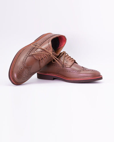 WINGTIP SHOE - brown