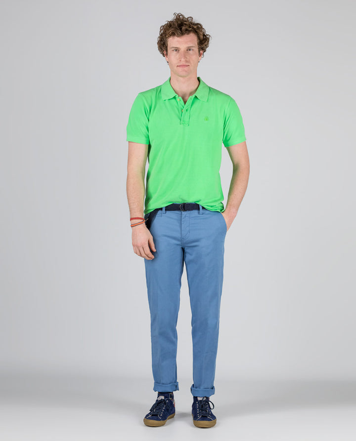 Polo Pique Short Sleeve Shirt - Green