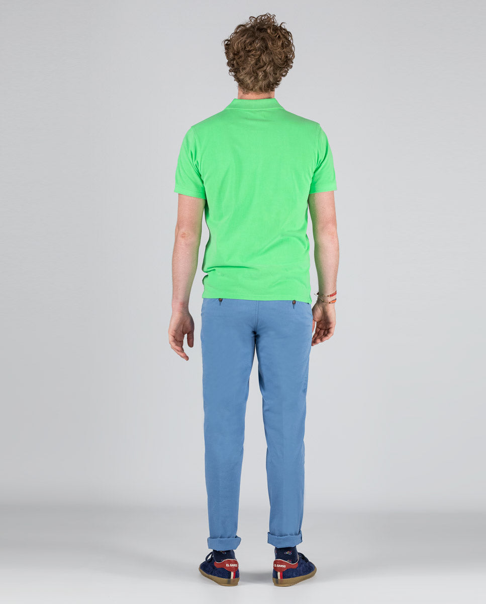 Polo Pique Short Sleeve Shirt - Green