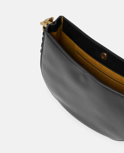 Medium Frayme Shoulder Bag - Black