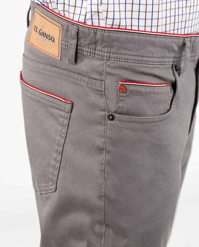 5-pocket Pant - Gray