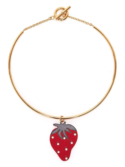 Strawberry Pendant Necklace