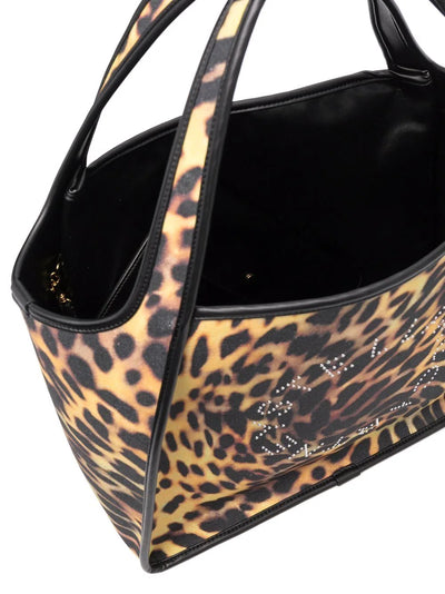 Logo Tote Bag - Leopard