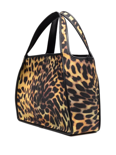 Logo Tote Bag - Leopard