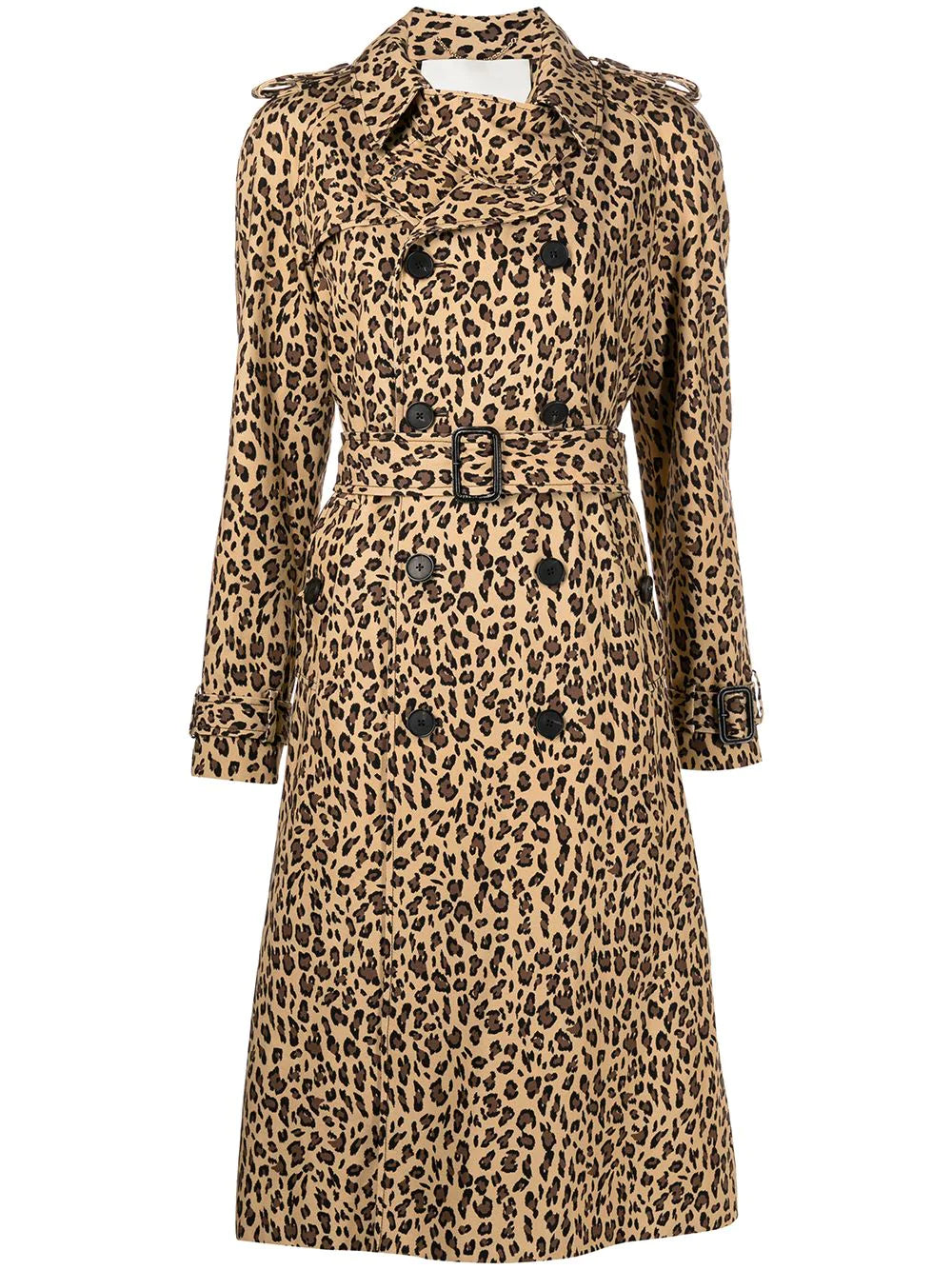 Trench Coat - Cheetah Print