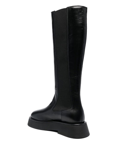 Rosa Leather Elastic Boot - More Colors Available