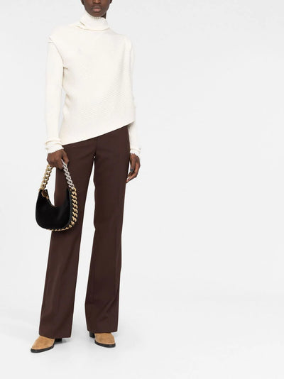 Velvet Frayme Curved Shoulder Bag - More Colors Available