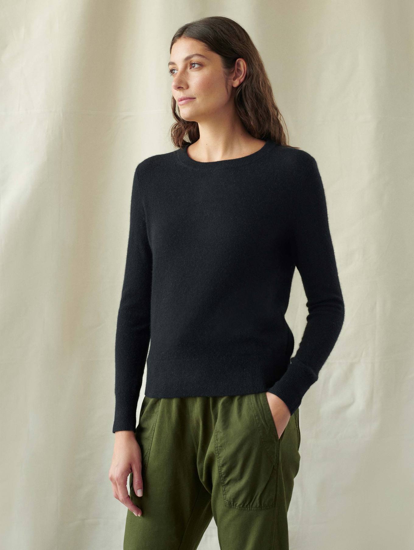 Essential Cashmere Crewneck - More Colors Available